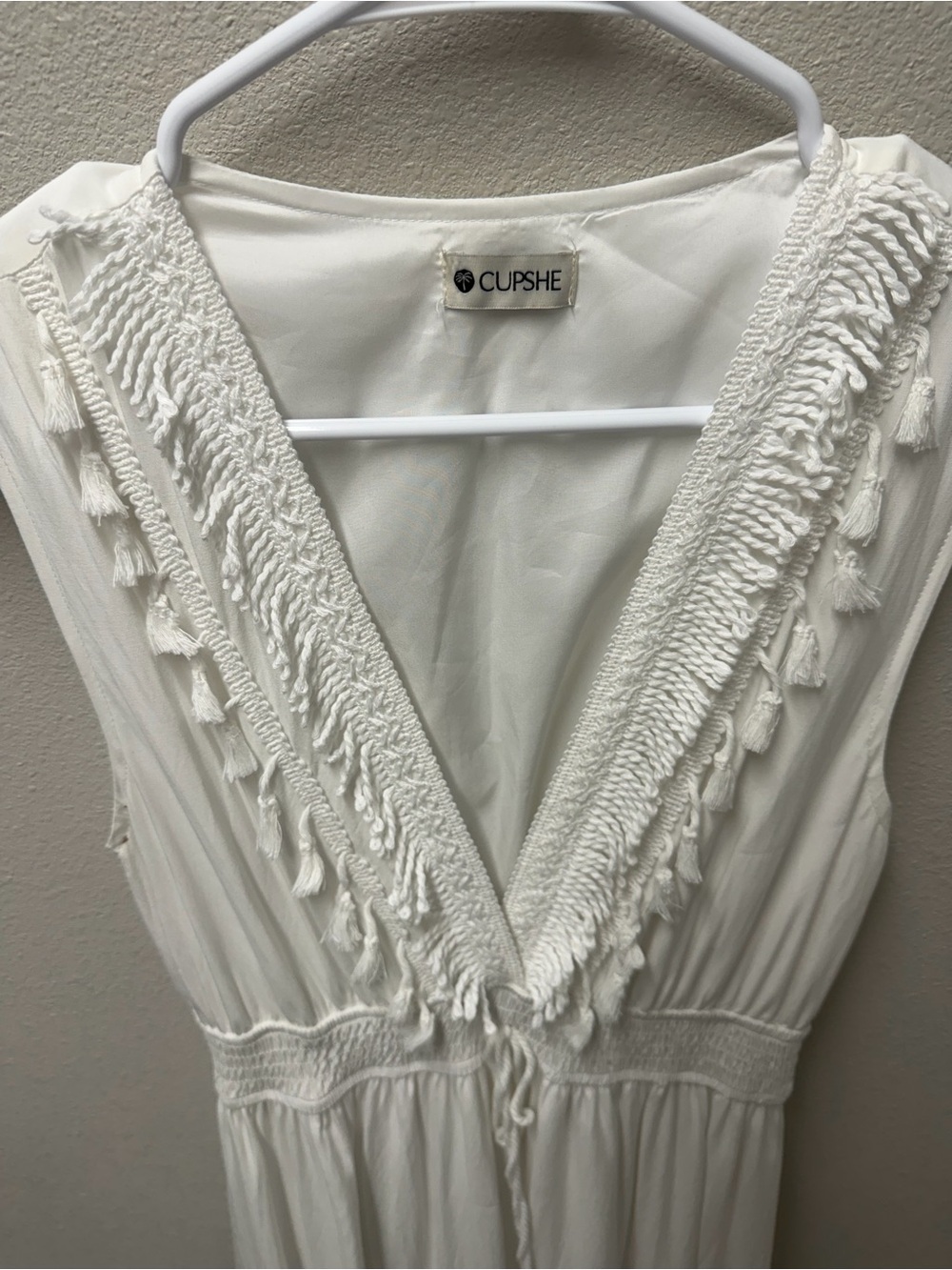 Cupshe Luna Glow White Midi Dress - Picture 6 of 7